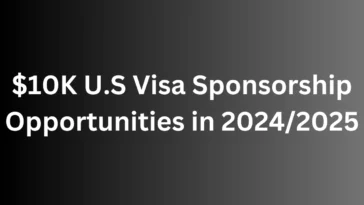 U.S. Visa Sponsorship Opportunties